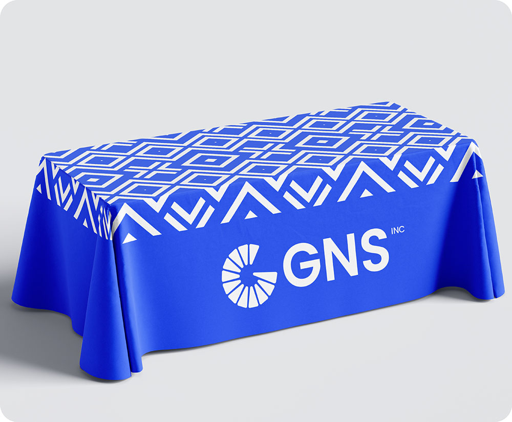 table cloth on a GNS table