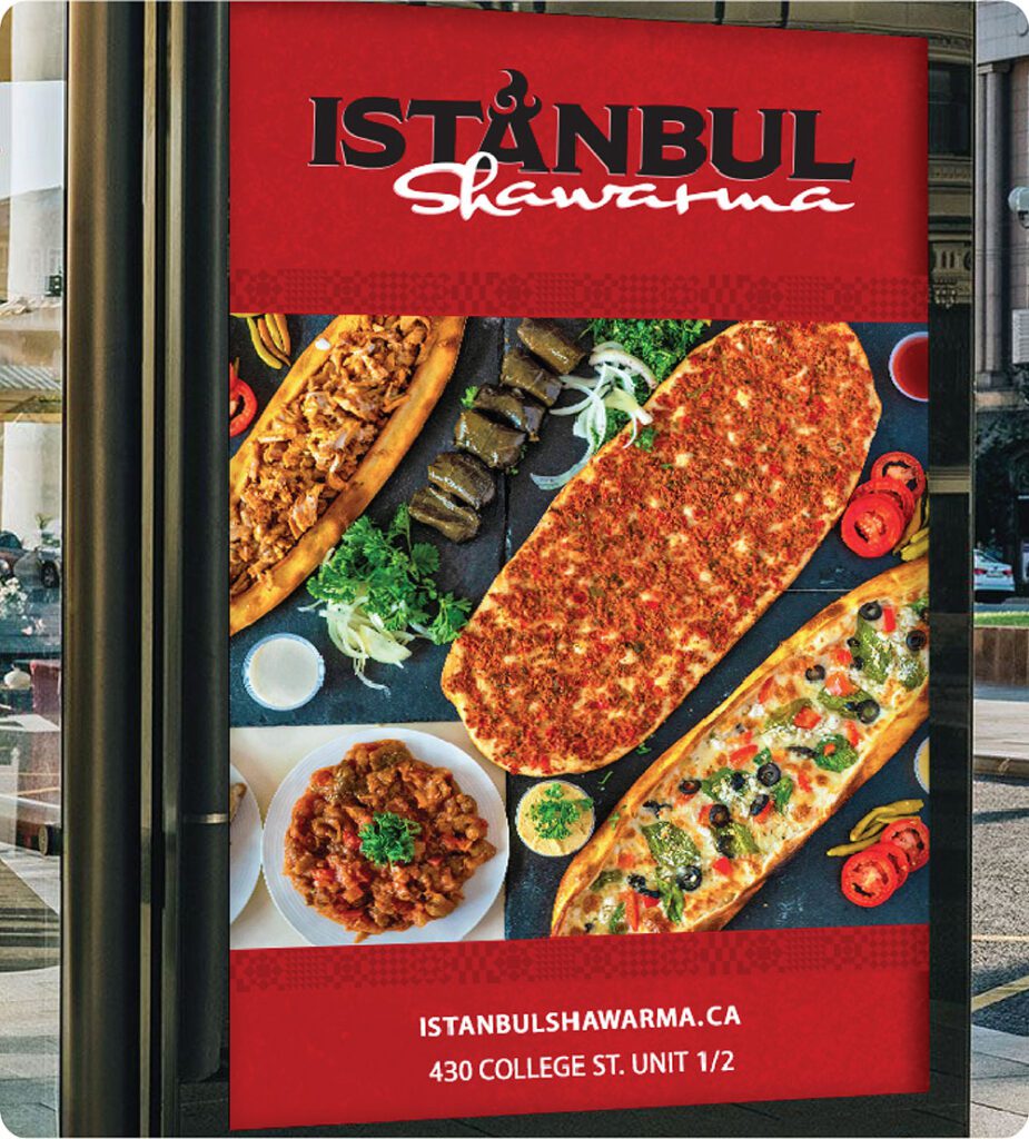 a sign on a building