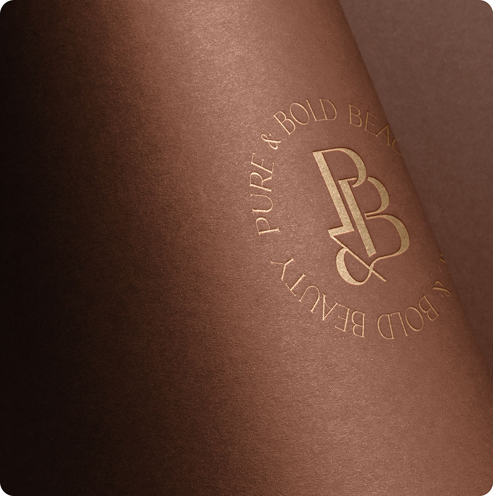 a close up of a logo