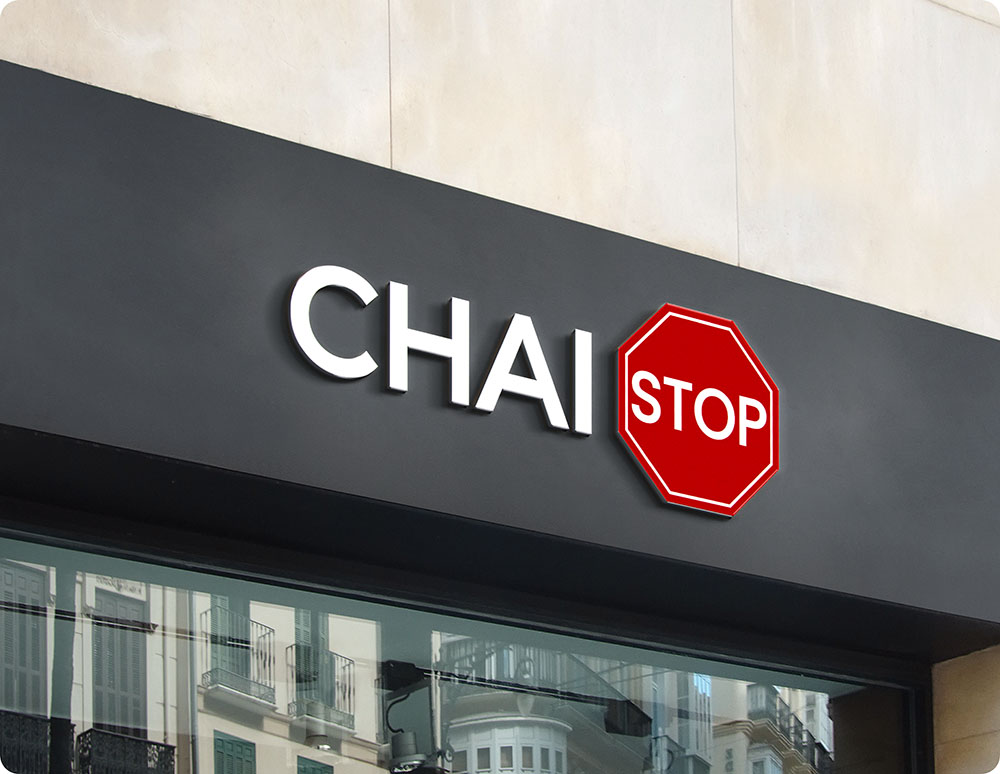 a sign on a building