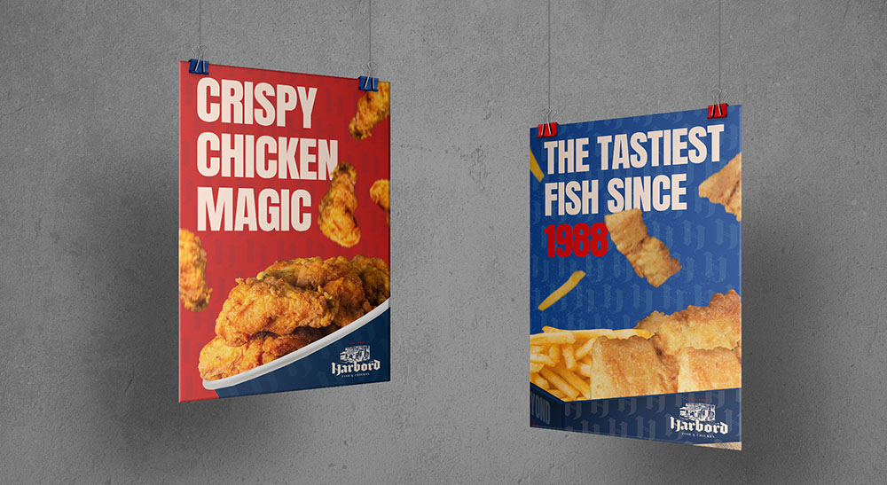 a group of posters on a wall